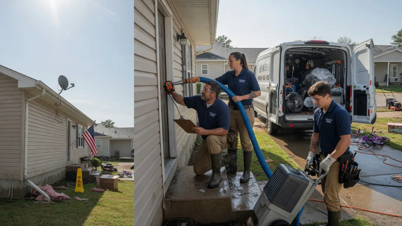 Ceiling Water Damage Restoration in Swink, OK near me